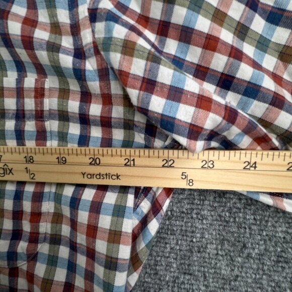 Gitman Bros For Fashion Post Louisville Colorful Check Medium Button Up Cotton - Picture 6 of 16